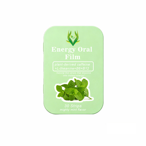 El film oral energético más popular contiene cafeína con teanina, apoya la salud general, el bienestar y la claridad mental y la concentración. - Product Image 1
