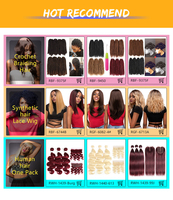 )Twist ricci senegalesi passione Twist Crochet capelli Dreadlocks estensioni trecce capelli intrecciati sintetici pre-loop