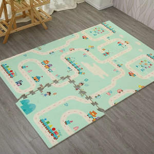 Alfombra de Juego para Bebés de Espuma XPE al por Mayor, Alfombra de <span class=keywords><strong>Dibujo</strong></span> con Patrones de Dibujos Animados, Alfombra Educativa para Niños Pequeños - Product Image 1
