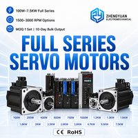 Motor Servo Zhengyuan Dengan Kit Penggerak 400W 750W 800W 1KW 1500W 3000 RPM Dukungan Integrasi RS485 CAN Layanan