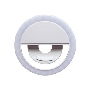 Cadeaux promotionnels, logo personnalisé imprimé, anneau lumineux rechargeable pour téléphone, lumières LED pour selfie - Product Image 2