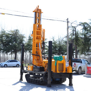 En çok satan paletli pnömatik sondaj kulesi, kayalar ve beton için 220 metrelik derin sert jeolojik sondaj kulesidir. - Product Image 2