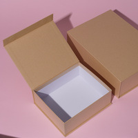Boîte en carton avec logo imprimé personnalisé, emballage de luxe, emballage pliable recyclable avec aimant, boîte cadeau, boîte magnétique en papier