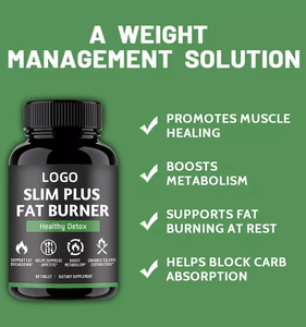 天然脂肪燃烧胶囊结肠清洁草本减肥补充剂快速减肥排毒平腹自有品牌OEM - Product Image 3