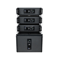 KA210 Sistema de sonido de matriz de línea profesional 2 vías Dual 10 pulgadas Equipo de sonido de audio activo Altavoces de matriz de línea activa
