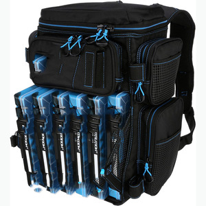 Free Sample OEM ODM Wholesale New Design Green Waterproof Men Outdoor <b>Bags</b> Fishing Tackle <b>Bag</b> Backpack Fanny Pack - Product Image 1