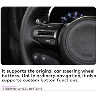 Lecteur multimédia de voiture portable IYING avec écran tactile Android 10 de 10 pouces, amplificateur DSP, radio AM/FM, GPS et 4G