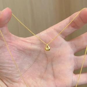 Collier Golden Tuo pour femme, luxe léger, haute couture, nouveau style <span class=keywords><strong>chinois</strong></span> 2024, chaîne de clavicule, vente en gros par lots - Product Image 1