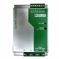 Pièces de machines d'impression QUINT-PS-3X400-500AC/24DC/10 Alimentation 2938617 24 V DC/10 A, commutation primaire, triphasée