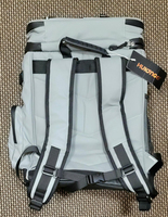 Kostenlose Probe: Leichter, wasserdichter Roll-Top-Rucksack aus Kunststoff, 77L Fassungsvermögen, ideal für Reisen, Angeln, Strand, Camping, Schwimmen, Bootfahren