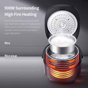 Autocuiseur de riz numérique intelligent 5L grande capacité, multifonctionnel, antiadhésif, en acier inoxydable, avec fonction de désaccharification - Offre Spéciale - Product Image 3