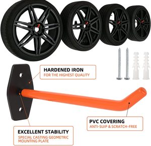 Móc Treo Gắn Dụng Cụ Làm Vườn Móc Treo Đồ Để Xe Móc Treo Ván Tuyết Giá Gắn Lốp Xe - Product Image 4