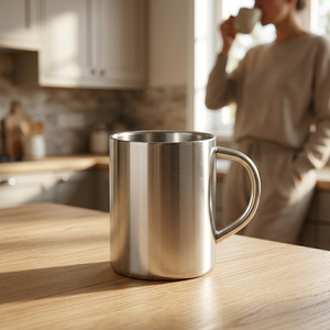 Stainless Steel Double <b>Wall</b> Eco-Friendly Classic Mug Durable Vacuum Insulated 6-12 Hours Thermal <b>Insulation</b> Office Cup Hot Cold - Product Image 3