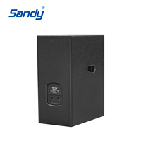Haut-parleurs passifs et actifs Sandy Audio 15 pouces, haut-parleur professionnel pour home cinéma, pour YouTube, diffusion en direct, vlog, TikTok