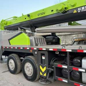 Grúa hidráulica sobre camión Sany/ZOOMLION/XCMG QY50V de 50 toneladas, usada/nueva, grúa móvil sobre camión de 100 toneladas, brazo hidráulico en venta - Product Image 4