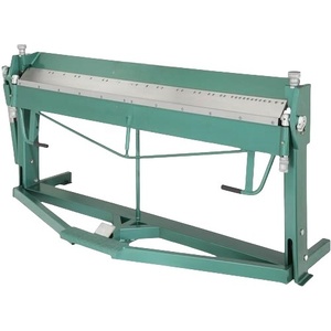 Plieuse de tôle en aluminium d'<span class=keywords><strong>occasion</strong></span> avec composants de base à roulements, machine de pliage manuelle de plaques PBB1270/3SH en vente - Product Image 4