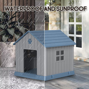 Casa de perro de plástico de gran tamaño desmontable para uso doméstico en exteriores/interiores Casas de perro de PP - Product Image 3