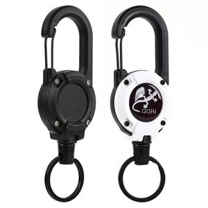 Retractable Fishing <b>Lanyard</b> with <b>Key</b> Chain Clip Anti-Lost Gear Tether <b>for</b> Backpacks & Tackle Boxes - Product Image 2