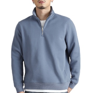 เสื้อฮู้ดสไตล์ Athleisure สำหรับผู้ชาย สีพื้น ซิปหน้า พร้อมห่วงซิป ลายพิมพ์นูน เหมาะสำหรับฤดูใบไม้ร่วงและฤดูร้อน - Product Image 5