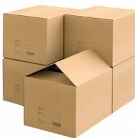 Logo personnalisé Taille de haute qualité ondulé mobile transport stockage brun cartons d'expédition boîte d'emballage