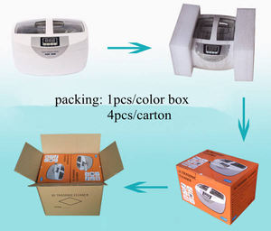 2.5L 60W 40kHz Ultrasonic Digital cleaner Cestas Jóias <span class=keywords><strong>Dental</strong></span> Aquecimento Mudo Ultrasonic Medical instrumentos cirúrgicos mais limpo - Product Image 6