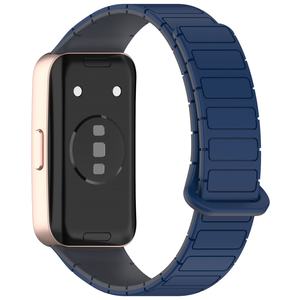 Cinturino magnetico colorato Smart Watch fibbia orologio sportivo cinturino in Silicone per <span class=keywords><strong>Huawei</strong></span> Band 10 <span class=keywords><strong>9</strong></span> 8 Smart Watch Band - Product Image 4