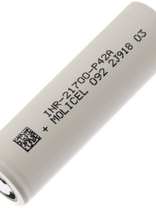Batterie au lithium-ion rechargeable à basse température Molicel INR21700 P42A 4200mAh Max 45A Décharge Cellule de batterie de voiture Jouets - Product Image 4