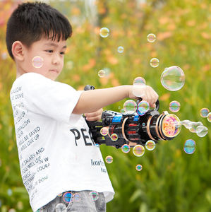Jouet d'extérieur pistola <span class=keywords><strong>de</strong></span> burbuja pistolet à bulles automatique jeux <span class=keywords><strong>de</strong></span> machine jouets aquatiques pistolet à bulles gros jouets lumineux et <span class=keywords><strong>musique</strong></span> - Product Image 4