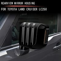 Coque de rétroviseur de voiture pour Toyota Land Cruiser 250 LC250 Prado 2024 2025 2026, capuchon de protection de rétroviseur latéral, accessoires extérieurs