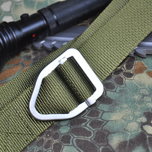 Cinturón Táctico Ajustable de Nailon con Banda de Resistencia SF51 713, Color Marrón - Product Image 6