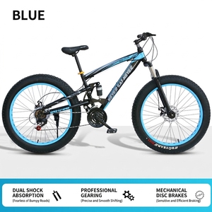 Vélo de montagne à pneus larges pour la plage, options de roues 24/26/27,5 pouces, OEM/ODM, pour homme et femme. - Product Image 4