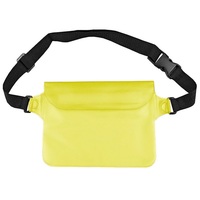 Sac banane imperméable transparent en PVC pour sport de plein air de grande capacité avec logo personnalisé pour la course à pied