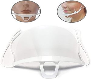 10 Piezas/Caja Protector Facial Transparente Protector Bucal Transparente Antivaho Reutilizable Cubrebocas Transparente - Product Image 6