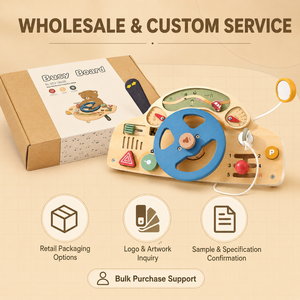 批发木制早教玩具跨境天然木质益智玩具学前儿童早教玩具 - Product Image 4