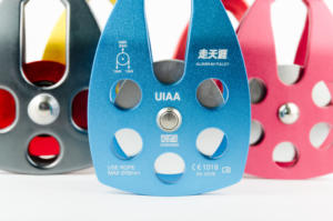 Vendita calda personalizzata arrampicata 30KN leggero salvataggio puleggia in alluminio puleggia singola - Product Image 6