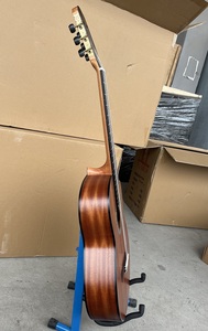 <span class=keywords><strong>Guitarra</strong></span> clásica recortada con acabado mate a bajo <span class=keywords><strong>precio</strong></span> de la marca Aiersi con color natural - Product Image 5
