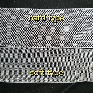 Эластичная жесткая сетка Zhenwei Textile шириной 2 дюйма, белая, для аксессуаров из кринолина и формирующих элементов платьев - Product Image 2