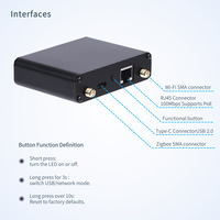 ESP32 EFR32MG21 Zigbee 3.0 PoE Ethernet WiFi USB Smart Gateway Hub Compatible con Home Assistant ZigBee2MQTT Matter