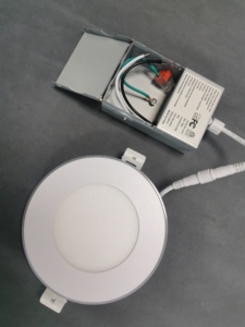 4 6 inch lõm Downlight 5cct Slim Bảng điều chỉnh ánh sáng <span class=keywords><strong>LED</strong></span> Dimmable ETL năng lượng Sao potlights với ánh sáng ban đêm chế độ 2000k RGB - Product Image 5