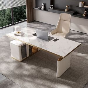 Customization Design Modern <strong>Small</strong> Luxury Marble Boss <strong>Office</strong> <strong>Desk</strong> With Chairs Accessories Furniture Set L Shape <strong>Office</strong> <strong>Desks</strong> - Product Image 2