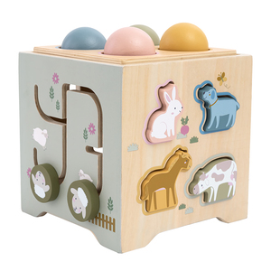 Cubo de Actividades Multifuncional de Madera - Juguete Educativo Montessori para Niños de 5 a 7 Años, Diseño Inteligente - Product Image 3