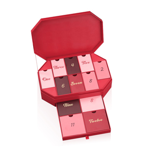 Tùy Chỉnh Từ Advent Mù Hộp Đồ Trang Sức Quà Tặng Mỹ Phẩm Bất Ngờ Tự Làm Rỗng Lớn Giáng Sinh Lịch Hộp - Product Image 1