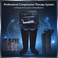 Bottes de compression BREOKANG pour athlètes, 6 chambres d'air, masseur de jambes, contrôle du temps, matériau PU pour soulager les douleurs musculaires