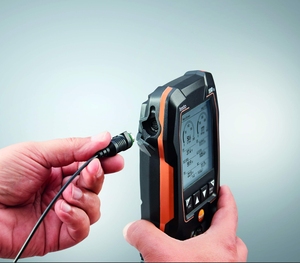 Original Testo 550s Smart Kit Digital Manifold Gauge with Wireless <b>Clamp</b> Temperature Probes - Product Image 4