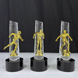 جديد بطل الرياضة MVP الغوص كرة القدم الجري سباق مباراة المعادن الكريستال الكأس - Product Image 2