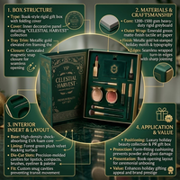Boîte d'emballage cosmétique de luxe en forme de livre avec logo personnalisé, insert en papier imprimé, boîtes rigides pour coffrets cadeaux de beauté