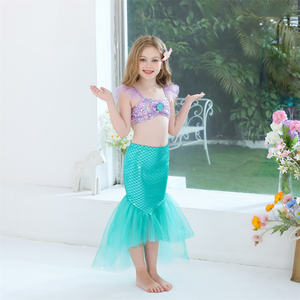 ชุดคอสเพลย์เจ้าหญิงเงือกน้อยแอเรียลสำหรับเด็กผู้หญิงในช่วงฤดูร้อน ชุดแฟนซีสำหรับงานปาร์ตี้ฮาโลวีน ชุดคอสเพลย์จากภาพยนตร์โทรทัศน์ - Product Image 2