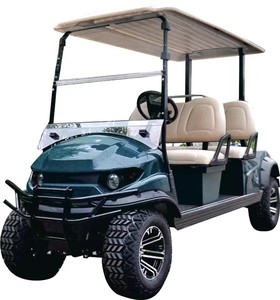 Carrito de Golf Eléctrico de Lujo 2023, 6 Plazas, Alta Velocidad, Gran Potencia, Batería de Litio de 72v, Certificado CE - Product Image 2