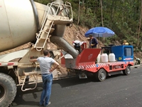 Slipform Concrete Kerb Machine With Remote Operation