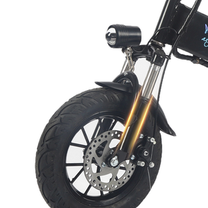 Tricycle <span class=keywords><strong>électrique</strong></span> pliable XFY, 12 pouces, léger et portable pour adultes, avec batterie au lithium, moteur 500W, autonomie 40-60 km - Product Image 5